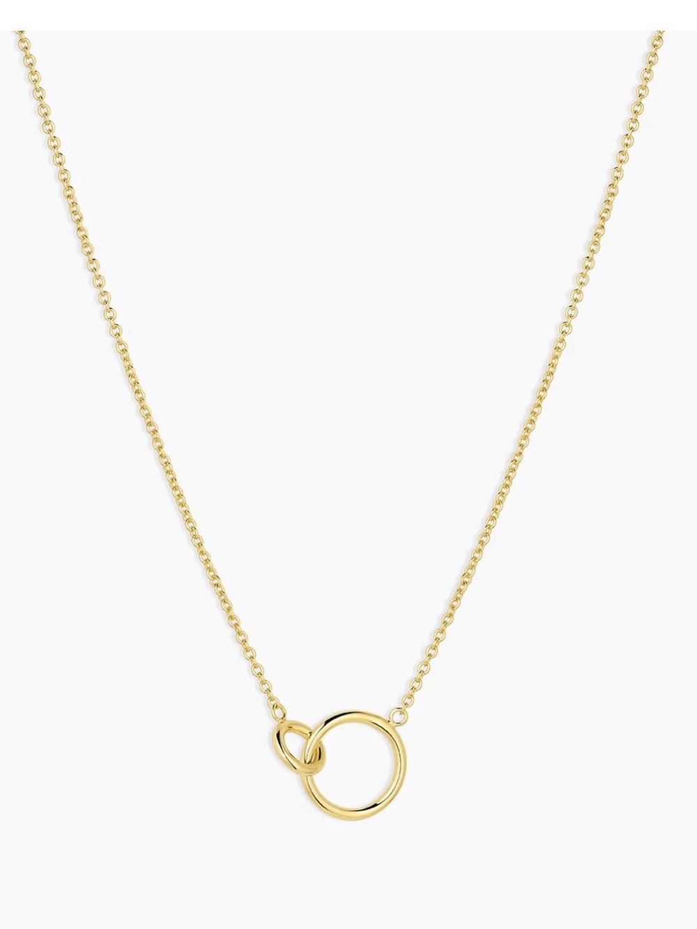 Gorjana Wilshire Adjustable Gold Charm Necklace